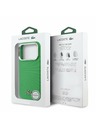 Lacoste Lacoste PVC Iconic Petit Pique Metal Logo MagSafe Zadnji Ovitek za iPhone 17 Pro Max Green