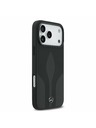 Mercedes Mercedes Leather The Move MagSafe Zadnji ovoj za iPhone 17 Pro Max Black