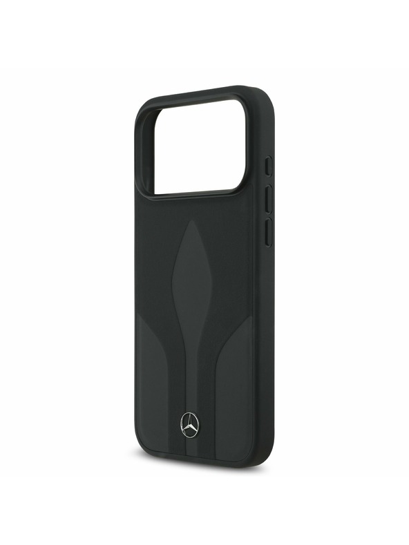 Mercedes Mercedes Leather The Move MagSafe Zadnji ovoj za iPhone 17 Pro Max Black