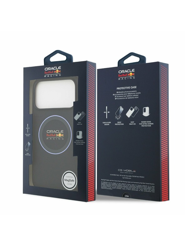 Red Bull Red Bull Silicone Blue Ring MagSafe Zadnji ovoj za iPhone 17 Pro Max Navy