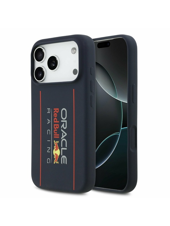 Red Bull Red Bull Silicone Vertical Logo MagSafe Zadnji ovoj za iPhone 17 Pro Max Navy