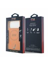 Red Bull Red Bull Silicone Blue Ring MagSafe Zadnji ovoj za iPhone 17 Pro Max Orange