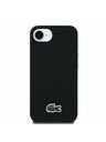 Lacoste Lacoste Iconic Petit Pique Woven Logo MagSafe Zadnji ovoj za iPhone 16e/17e Black