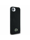 Lacoste Lacoste Iconic Petit Pique Woven Logo MagSafe Zadnji ovoj za iPhone 16e/17e Black