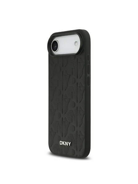 DKNY DKNY PU Leather Grid Pattern Magsafe Zadnji ovoj za iPhone Air Black