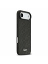 DKNY DKNY PU Leather Grid Pattern Magsafe Zadnji ovoj za iPhone Air Black