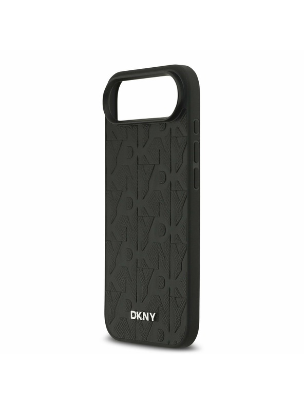 DKNY DKNY PU Leather Grid Pattern Magsafe Zadnji ovoj za iPhone Air Black