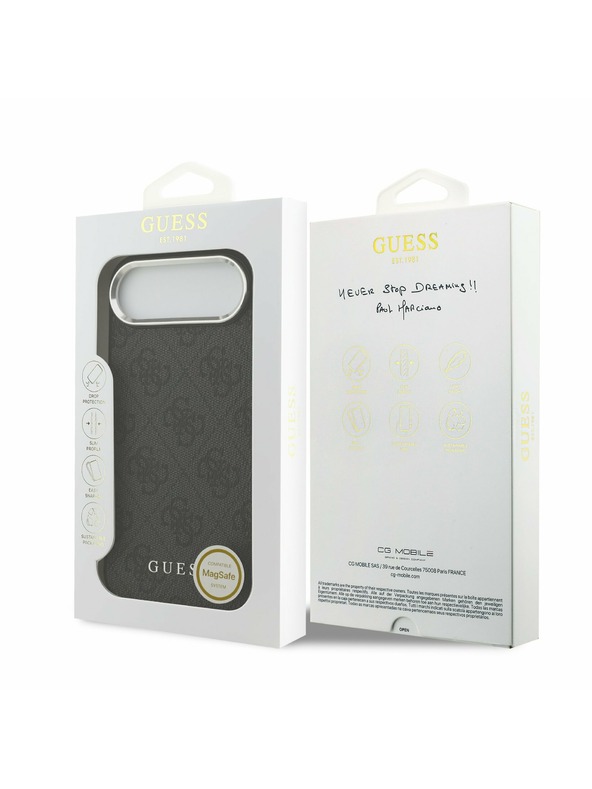 Guess Guess 4G MagSafe Zadnji ovoj za iPhone Air Black