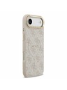 Guess Guess PU Leather 4G Gold Frame MagSafe Zadnji ovoj za iPhone Air Pink