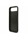 Guess Guess PU Leather 4G Colored Ring MagSafe Zadnji ovoj za iPhone Air Black