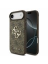 Guess Guess PU 4G Metal Logo Zadnji ovoj za iPhone Air Brown