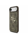 Guess Guess PU 4G Metal Logo Zadnji ovoj za iPhone Air Brown