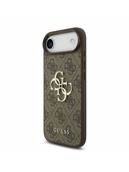 Guess Guess PU 4G Metal Logo Zadnji ovoj za iPhone Air Brown