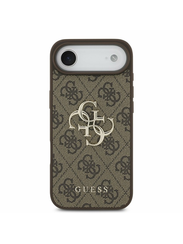 Guess Guess PU 4G Metal Logo Zadnji ovoj za iPhone Air Brown