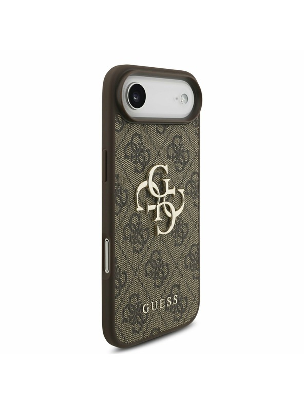 Guess Guess PU 4G Metal Logo Zadnji ovoj za iPhone Air Brown
