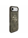 Guess Guess PU 4G Metal Logo Zadnji ovoj za iPhone Air Brown
