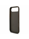 Guess Guess PU 4G Metal Logo Zadnji ovoj za iPhone Air Brown