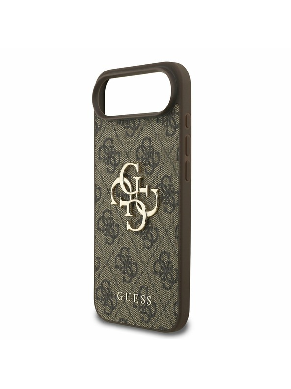 Guess Guess PU 4G Metal Logo Strap Zadnji ovoj za iPhone Air Brown