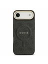 Guess Guess PU Leather 4G Gold Frame MagSafe Zadnji ovoj za iPhone Air Black