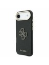 Guess Guess PU Resin Logo Zadnji ovoj za iPhone Air Black