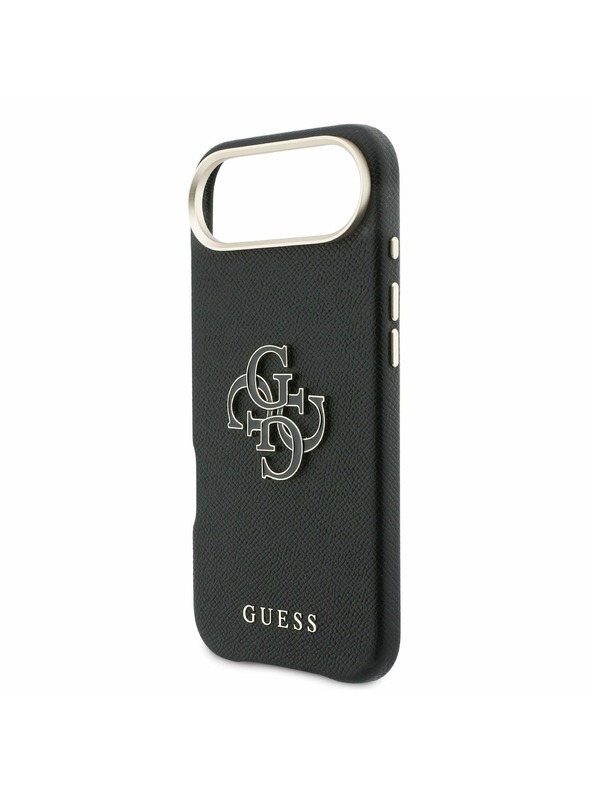 Guess Guess PU Resin Logo Zadnji ovoj za iPhone Air Black