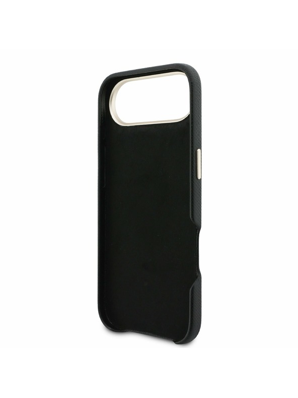 Guess Guess PU Resin Logo Zadnji ovoj za iPhone Air Black