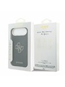Guess Guess PU Resin Logo Zadnji ovoj za iPhone Air Black