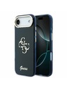 Guess Guess IML 4G Script Metal Logo Zadnji ovoj za iPhone Air Blue
