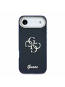 Guess Guess IML 4G Script Metal Logo Zadnji ovoj za iPhone Air Blue