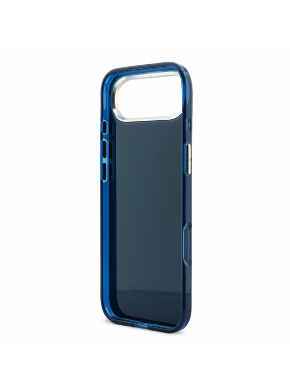 Guess Guess IML 4G Script Metal Logo Zadnji ovoj za iPhone Air Blue