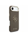 Guess Guess PU Resin Logo Zadnji ovoj za iPhone Air Brown