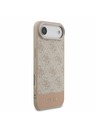 Guess Guess PU 4G Črta Zadnji Ohišje za iPhone Air Roza