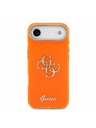 Guess Guess IML 4G Napis Metal Logotip Zadnji Ohišje za iPhone Air Oranžna