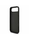 Guess Guess PU 4G Metal Logotip Trak Zadnji Ohišje za iPhone Air Črna