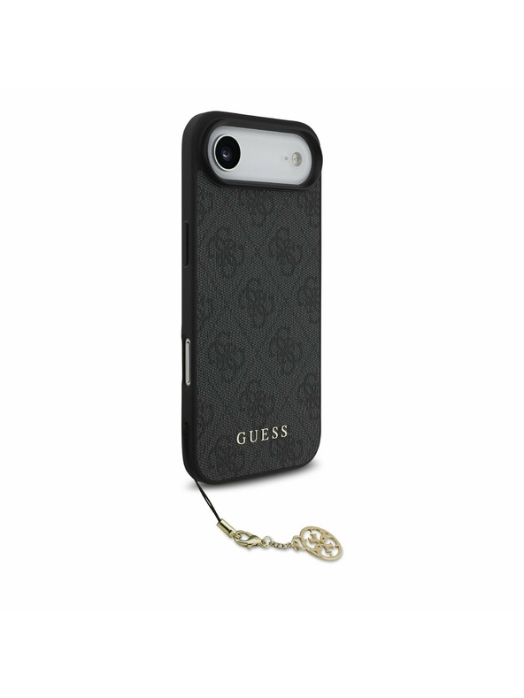 Guess Guess 4G Charm MagSafe Zadnji Ohišje za iPhone Air Tone on Tone Siva