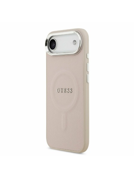 Guess Guess PU Saffiano MagSafe Zadnji Ohišje za iPhone Air Roza