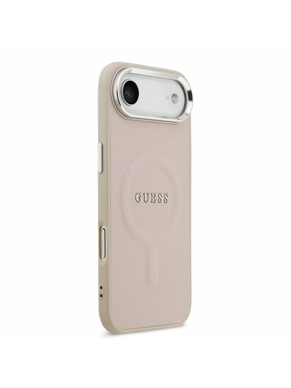 Guess Guess PU Saffiano MagSafe Zadnji Ohišje za iPhone Air Roza