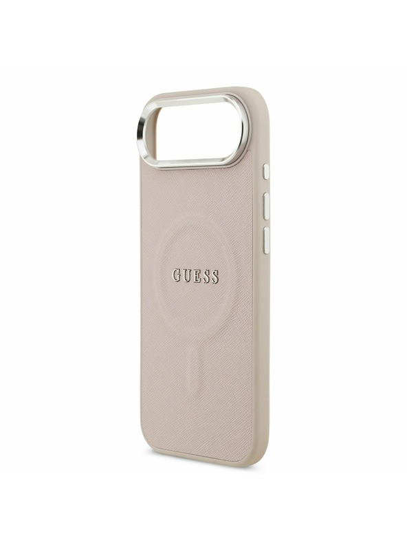 Guess Guess PU Saffiano MagSafe Zadnji Ohišje za iPhone Air Roza