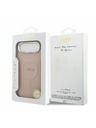 Guess Guess PU Saffiano MagSafe Zadnji Ohišje za iPhone Air Roza