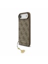 Guess Guess 4G Charm MagSafe Zadnji Ohišje za iPhone Air Tone on Tone Rjava