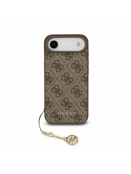 Guess Guess 4G Charm MagSafe Zadnji Ohišje za iPhone Air Tone on Tone Rjava