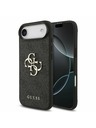 Guess Guess PU 4G Metal Logotip Zadnji Ohišje za iPhone Air Siva