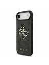Guess Guess PU 4G Metal Logotip Zadnji Ohišje za iPhone Air Siva