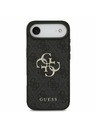 Guess Guess PU 4G Metal Logotip Zadnji Ohišje za iPhone Air Siva