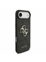 Guess Guess PU 4G Metal Logotip Zadnji Ohišje za iPhone Air Siva
