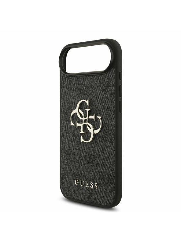 Guess Guess PU 4G Metal Logotip Zadnji Ohišje za iPhone Air Siva