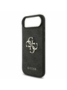 Guess Guess PU 4G Metal Logotip Zadnji Ohišje za iPhone Air Siva