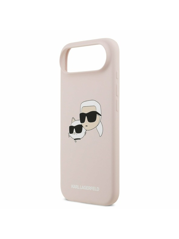 Karl Lagerfeld Karl Lagerfeld Liquid Silicone Double Heads MagSafe Zadnji Ohišje za iPhone Air Roza