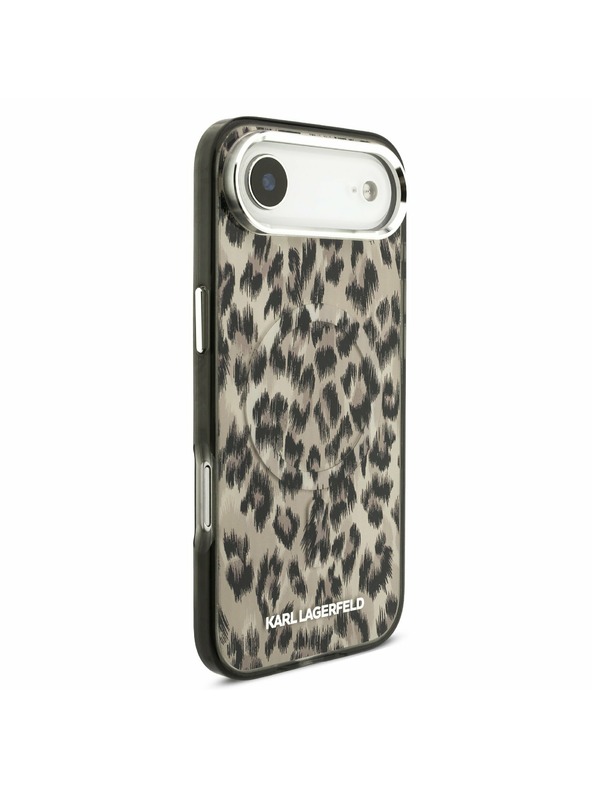 Karl Lagerfeld Karl Lagerfeld IML Leopard MagSafe Zadnji Ohišje za iPhone Air Rjava