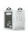 Karl Lagerfeld Karl Lagerfeld Liquid Silicone K&CH Sketch MagSafe Zadnji Ohišje za iPhone Air Črna